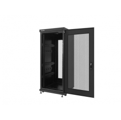 Szafa serwerowa Lanberg 19'' 27U 600x600mm czarna  drzwi perforowane 