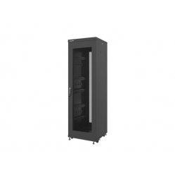 Szafa serwerowa Lanberg 19'' 37U 600x600mm czarna  drzwi perforowane 