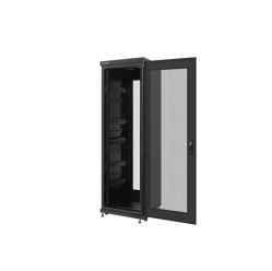 Szafa serwerowa Lanberg 19'' 37U 600x600mm czarna  drzwi perforowane 