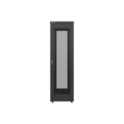 Szafa serwerowa Lanberg  19'' 42U 600x600mm czarna  drzwi perforowane 