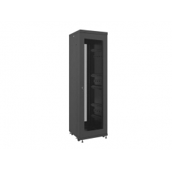Szafa serwerowa Lanberg  19'' 42U 600x600mm czarna  drzwi perforowane 