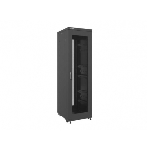 Szafa serwerowa Lanberg 19'' 42U 600x800mm czarna  drzwi perforowane 
