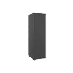 Szafa serwerowa Lanberg 19'' 42U 600x800mm czarna  drzwi szklane 