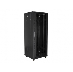 Szafa serwerowa Lanberg 19'' 32U 600x600mm czarna  drzwi szklane 