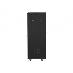 Szafa serwerowa Lanberg 19'' 32U 600x600mm czarna  drzwi szklane 