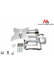 Uchwyt do TV Maclean MC-503A S 23-42'' 30kg uniwersalny srebrny