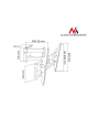 Uchwyt do telewizora Maclean MC-651 22-47" czarny do 50kg max vesa 400x400