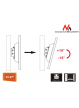 Uchwyt do telewizora MC-596 Maclean 13-27" czarny 20kg max vesa 100