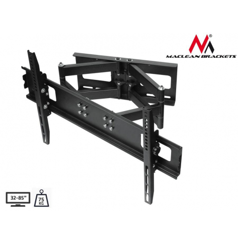 Uchwyt do telewizora Maclean MC-564 32-85" czarny do75kg max vesa 600x400