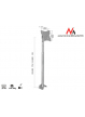 Uchwyt do telewizora sufitowy Maclean MC-504S 23-42" 30kg szary