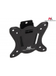 Maclean MC-715 Uchwyt do telewizora 13-27" czarny 25kg max vesa 100x100