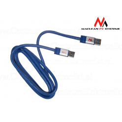Maclean MCTV-606 Przewód, kabel USB 3.0 AM - AM 1.8m