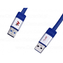 Maclean MCTV-606 Przewód, kabel USB 3.0 AM - AM 1.8m