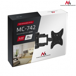 Maclean MC-742 Uchwyt do telewizora lub monitora 13-42" 25kg czarny