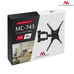 Maclean MC-743 Uchwyt do telewizora lub monitora 13-50" 30kg