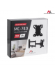 Uchwyt do telewizora Maclean MC-740 13-23" 30kg, max vesa 100x100
