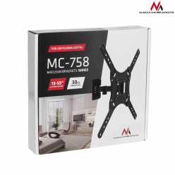 Maclean MC-758 Uchwyt do telewizora lub monitora 13-55" 30kg max. vesa 400x400
