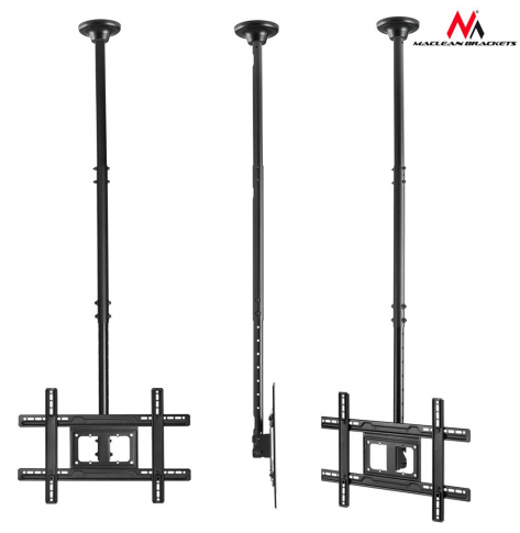Uchwyt do telewizora sufitowy Maclean MC-803 23-100" max 50kg Max VESA 600x400
