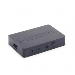 Gembird Przełącznik HDMI 3->1 (3x nadajnik - 1-> obdiornik)