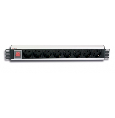 Listwa zasilająca  Techly rack 19'' 1 5U 250V/16A 8x Schuko 3m włącznik