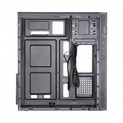 Obudowa  Akyga Micro ATX AK34BK 1x USB 3.0 czarna bez PSU