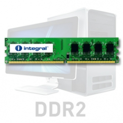 Pamięć Integral 2GB DDR2 800 DIMM CL6 R2 UNBUFFERED  1.8V