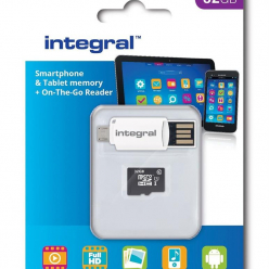 Karta pamięci Integral Smartphone&Tablet microSDHC/XC Class 10 UHS-I 32GB Up To 90MB/s