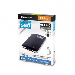 Dysk zewnętrzny SSD Integral 240GB USB3.0 R/W 400/370 MB/s