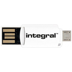Czytnik Integral On-The-Go microSDHC/XC, USB, microUSB