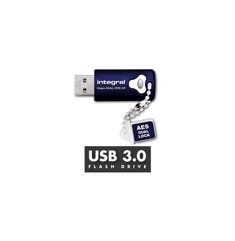 Pamięć USB Integral 64GB CRYPTO DUAL USB3.0 FIPS197
