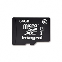 Karta pamięci Integral micro SDHC/XC Cards CL10 64GB - Ultima Pro - UHS-1 90 MB/s transfer