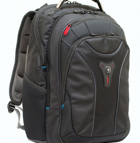 Plecak Wenger na laptopa 17" CARBON czarny