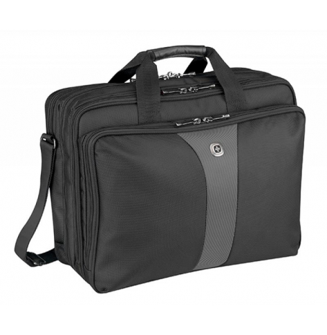 Torba Wenger na laptopa 17" LEGACY czarno-szara