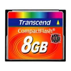 Karta pamięci Transcend Compact Flash 8GB High Speed 133x