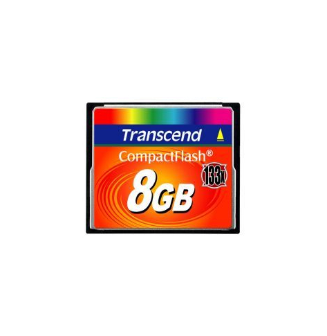 Karta pamięci Transcend Compact Flash 8GB High Speed 133x