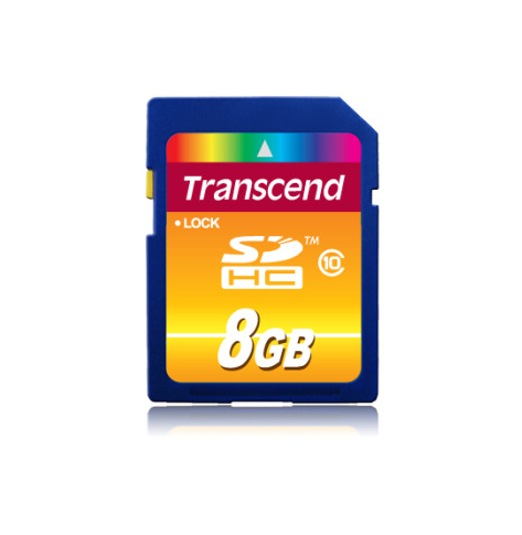 Karta pamięci Transcend SDHC 8GB Class 10 ULTIMATE HD VIDEO