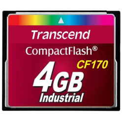 Karta pamięci Transcend Compact Flash 4GB High Speed CF170