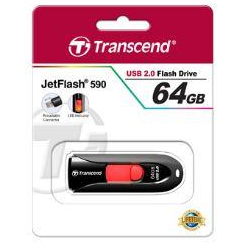 Pamięć USB     Transcend  64GB Jetflash 590  2.0