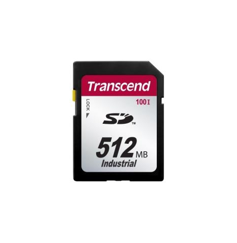 Karta pamięci Transcend SD 512MB 17/13 MB/s (24mm x 32mm x 2.1mm)