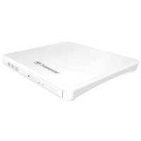 Nagrywarka Transcend DVD/CD 8X USB 2.0 - Biała ULTRA SLIM 13.9mm