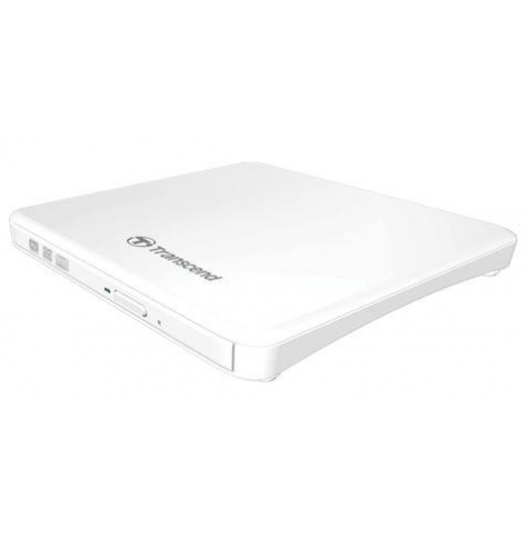 Nagrywarka Transcend DVD/CD 8X USB 2.0 - Biała ULTRA SLIM 13.9mm