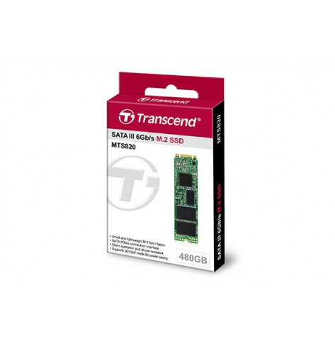 Dysk SSD Transcend  MTS820 480GB M.2 SATA III 6Gb/s