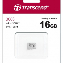 Karta pamięci Transcend Micro SDHC 16GB Class 10 ( 95MB/s )