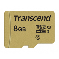 Karta pamięci Transcend Micro SDHC 8GB Class 10 ( 95MB/s ) + adapter