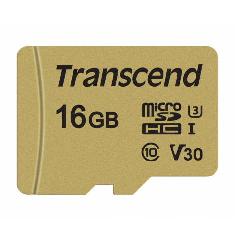 Karta pamięci Transcend Micro SDHC 16GB Class 10 ( 95MB/s ) + adapter