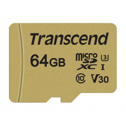 Karta pamięci Transcend Micro SDXC 64GB Class 10 ( 95MB/s ) + adapter