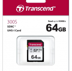 Karta pamięci Transcend SDXC 64GB Class 10 ( 95MB/s )