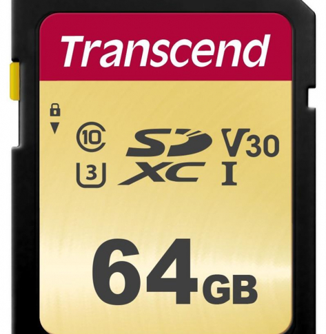 Karta pamięci Transcend SDXC 64GB Class 10 ( 95MB/s )