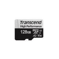 Karta pamięci Transcend 128GB microSD w/ adapter UHS-I U3 A2