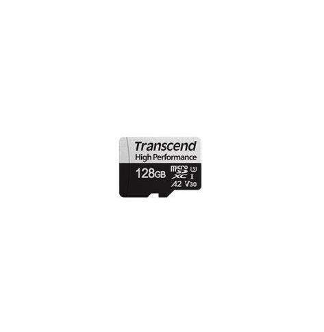 Karta pamięci Transcend 128GB microSD w/ adapter UHS-I U3 A2